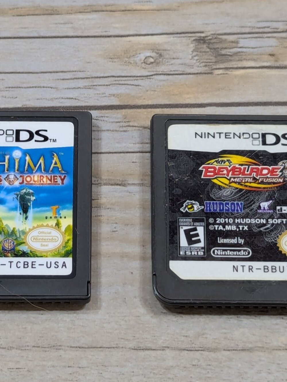 Nintendo DS Lot LEGO Chima Laval's Journey & Beyblade Metal Fusion